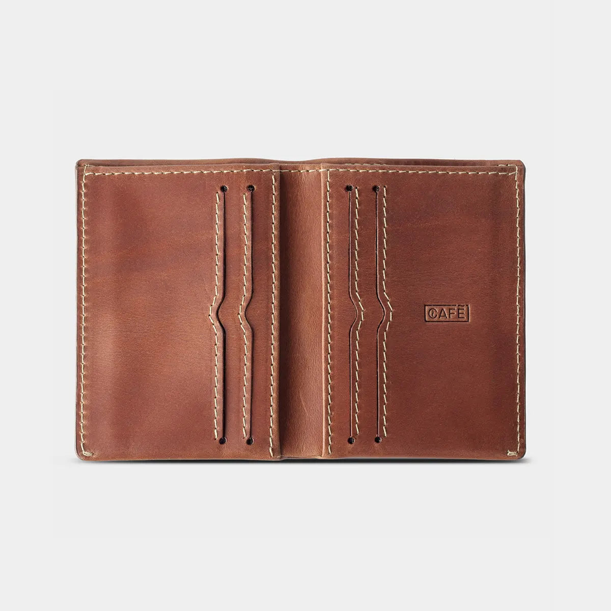 Slim Leather Wallet Costa Rica - Roasted