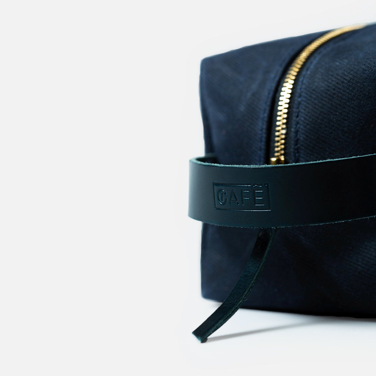 Toiletry Bag in Navy & Ocean