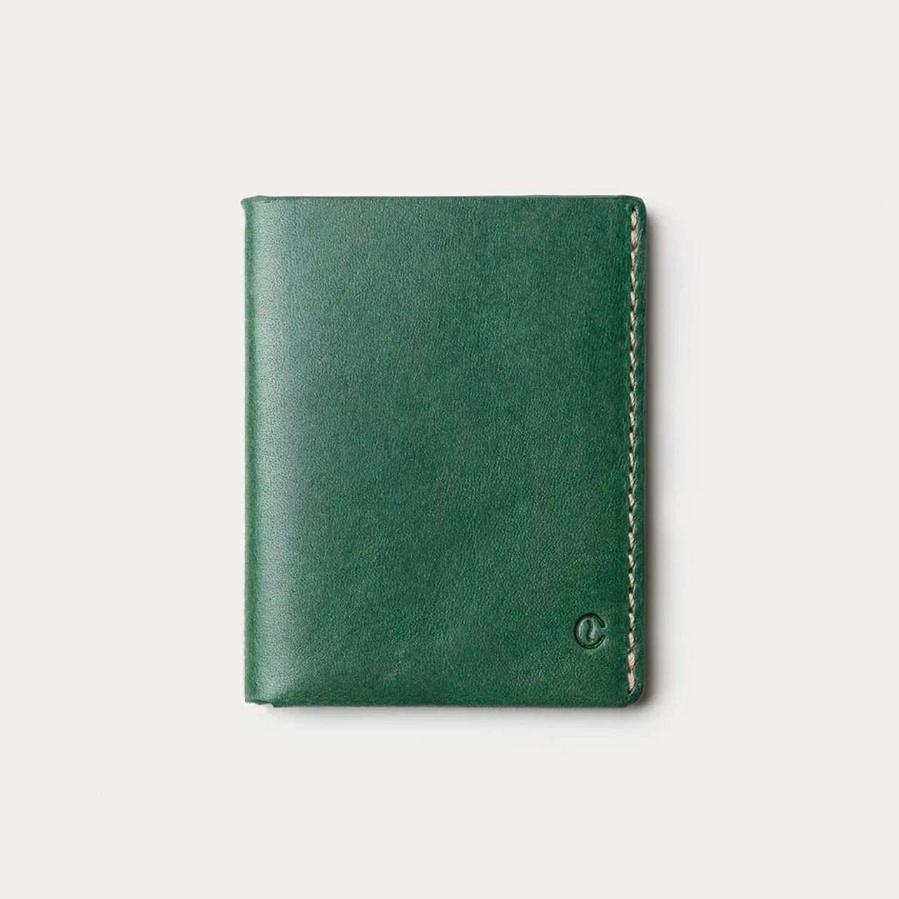 Ultra Slim Leather Wallet Jamaica - Greenery