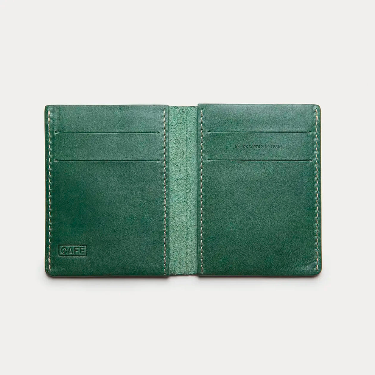 Ultra Slim Leather Wallet Jamaica - Greenery