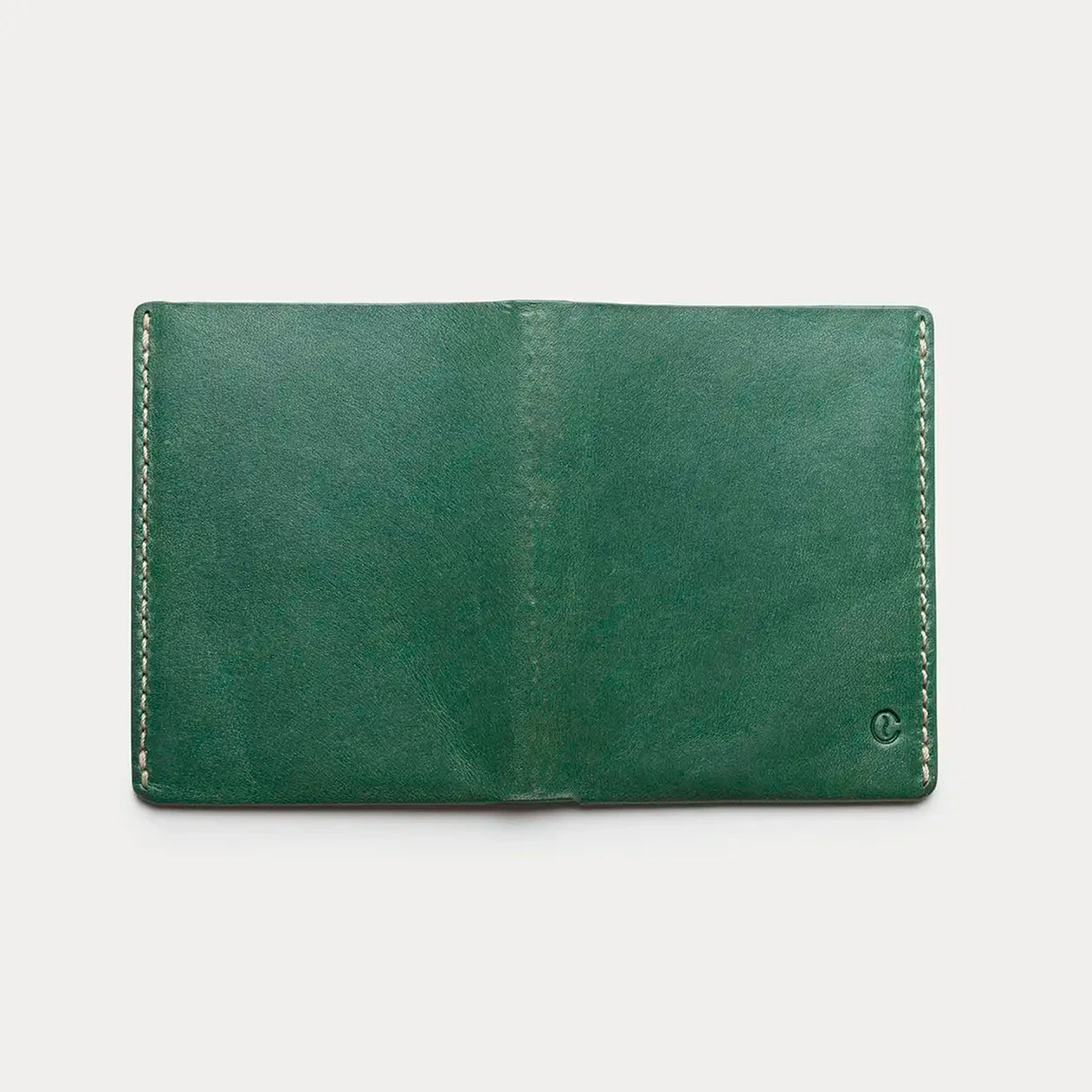 Ultra Slim Leather Wallet Jamaica - Greenery