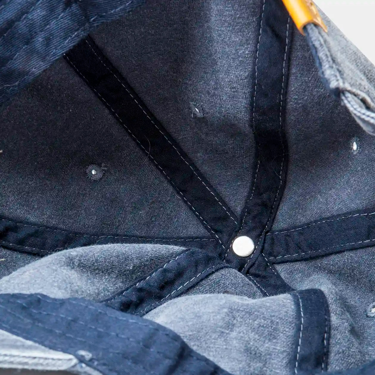 Washed Cotton Cap - Navy