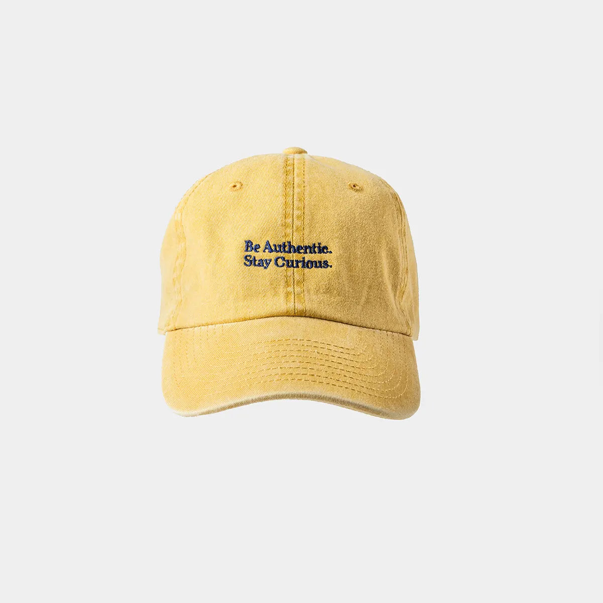 washed cap spicy mustard