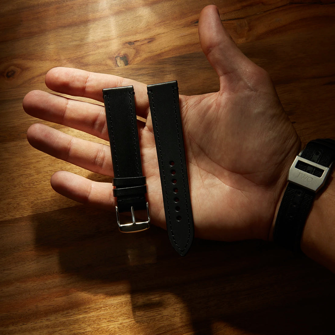 watch strap black