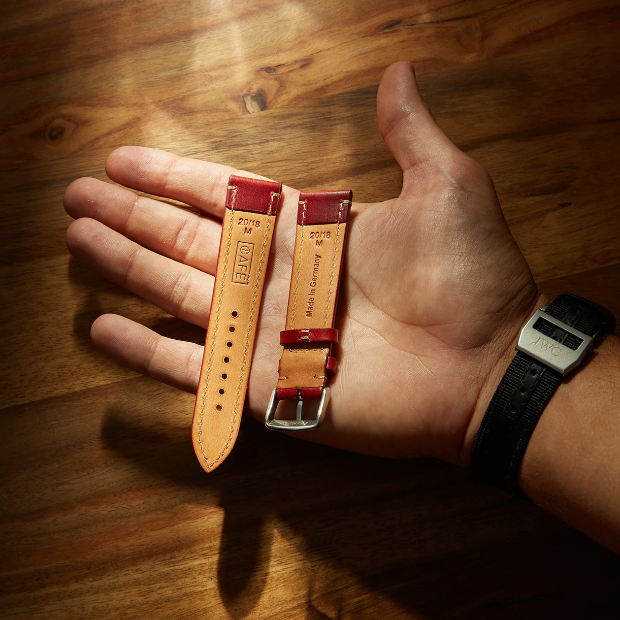 watch strap red