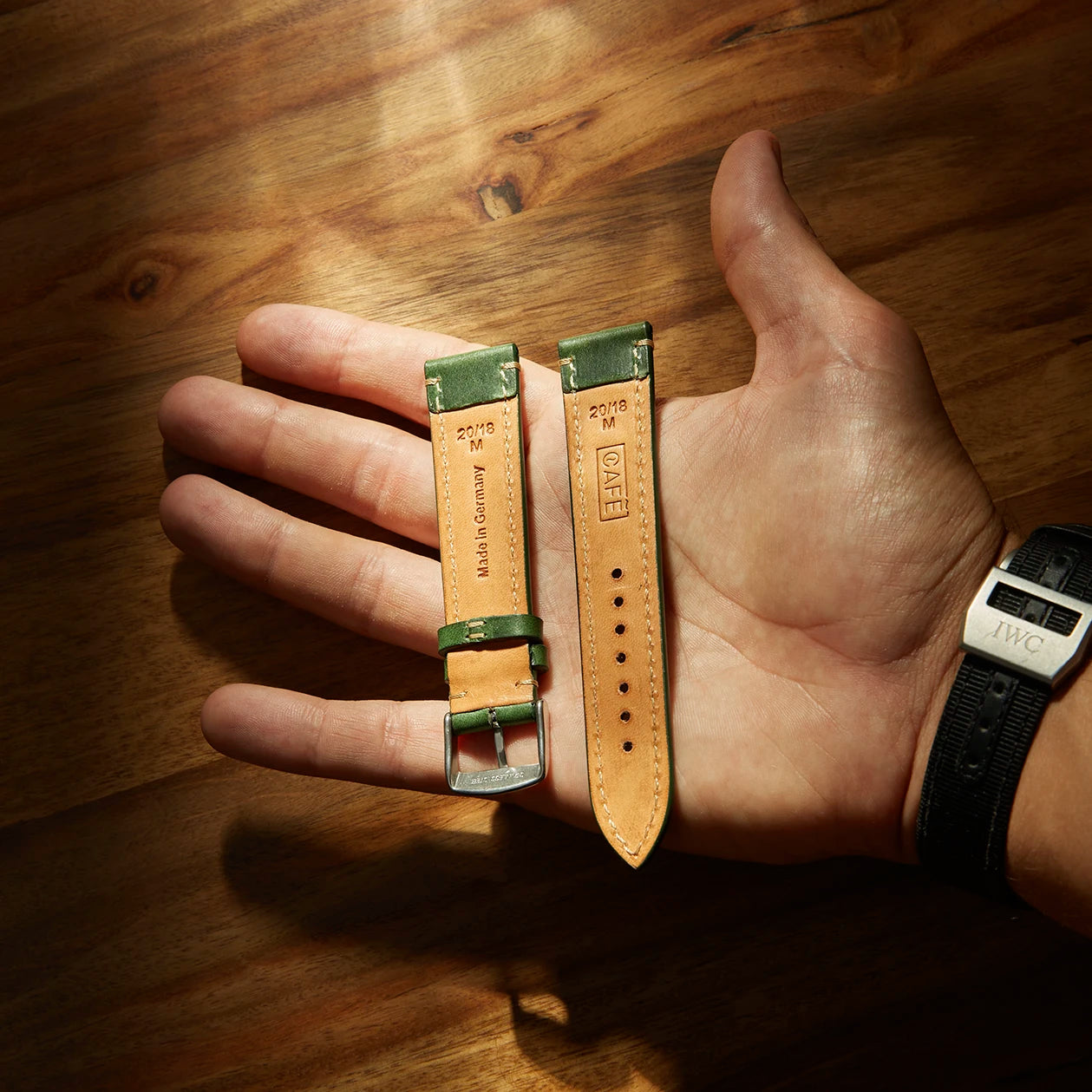 watch strap green