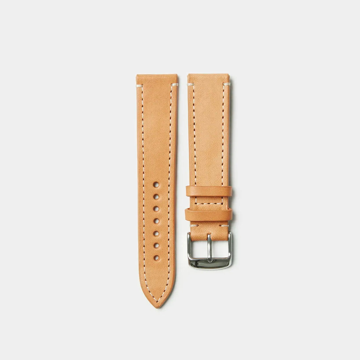 Leather Watch Strap "The Klaus" in Natural