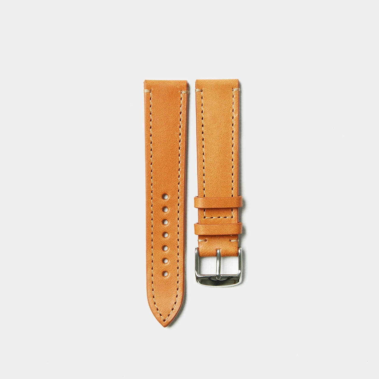 Leather Watch Strap "The Klaus" in Roasted