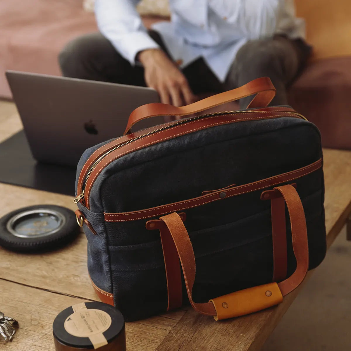 The 24H Travel Bag in Navy