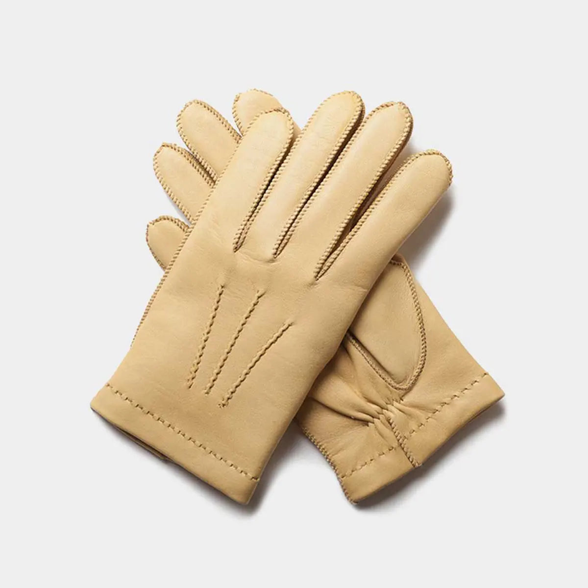 dress gloves cream