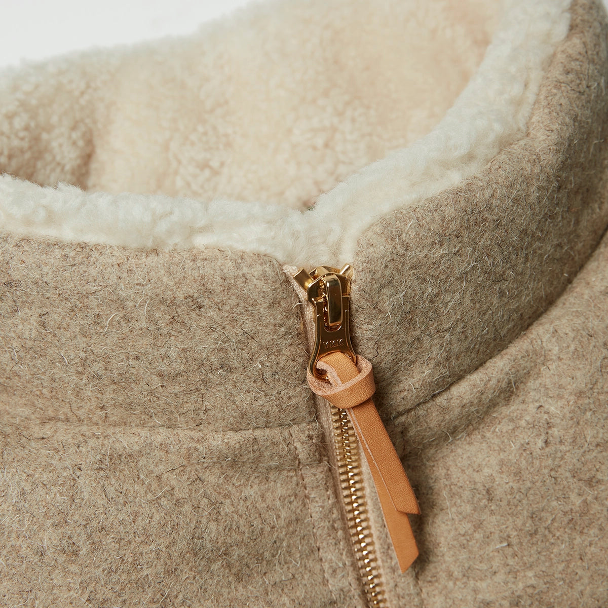 wool vest neck