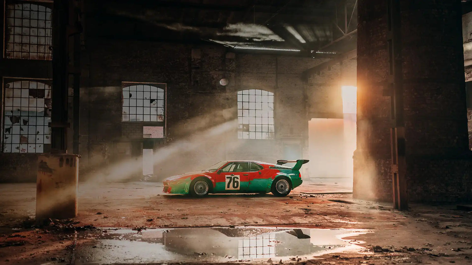 BMW M1 Art Car by Andy Warhol: When Art gets behind the wheel
