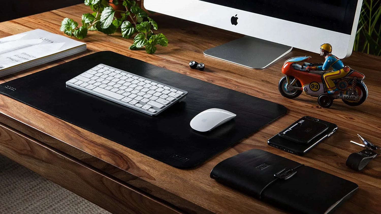 Leather Deskpad Handcrafted Specialty Goods Cafe Leather