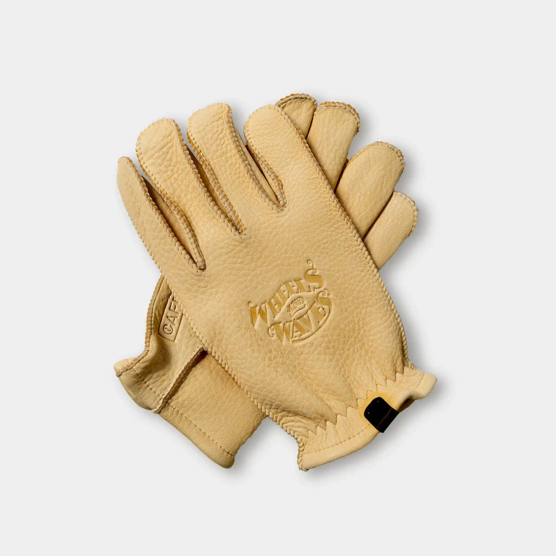 Rascal Gloves Wheels & Waves x Café in Cream