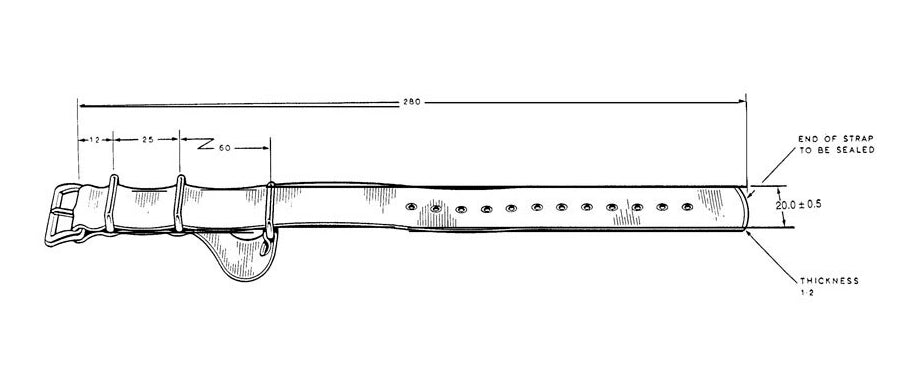 Croquis NATO Strap