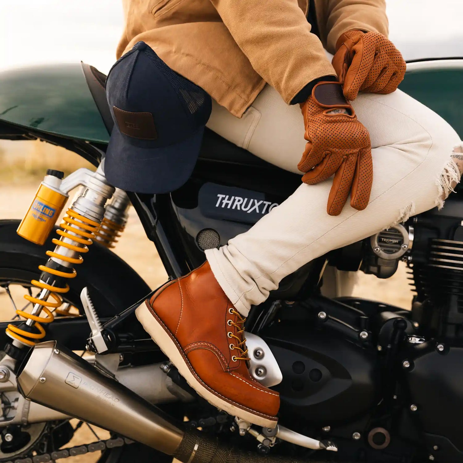 The Dirt Gloves Carbon/Kevlar in Roasted