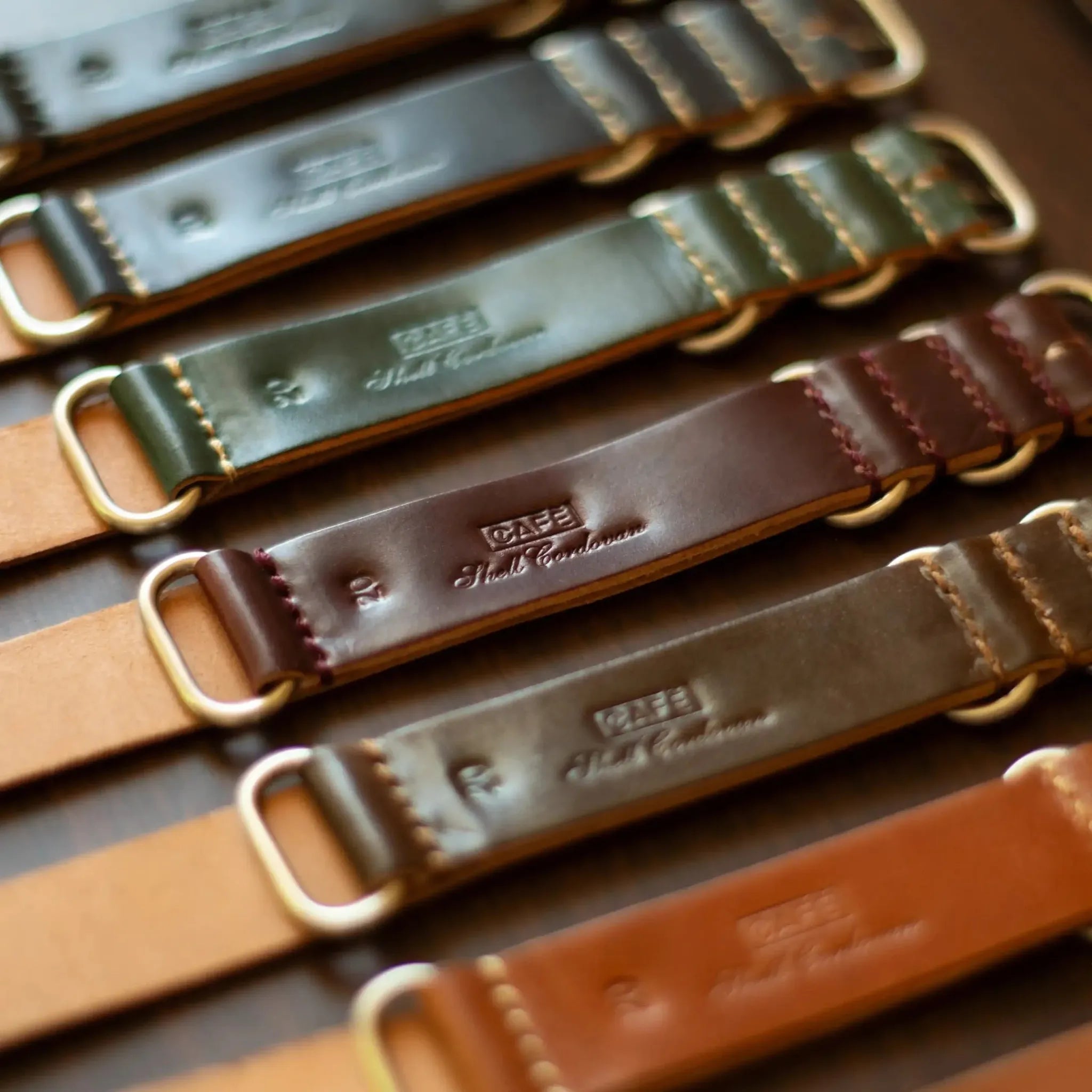 Cordovan NATO Strap in Roasted
