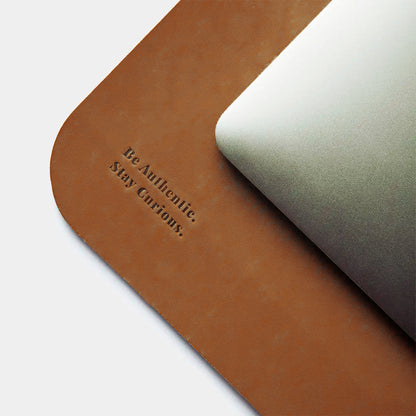 Leather Desk Pad - Roasted