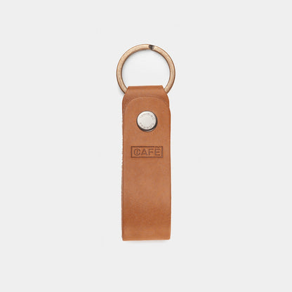 Leather Keychain - Roasted