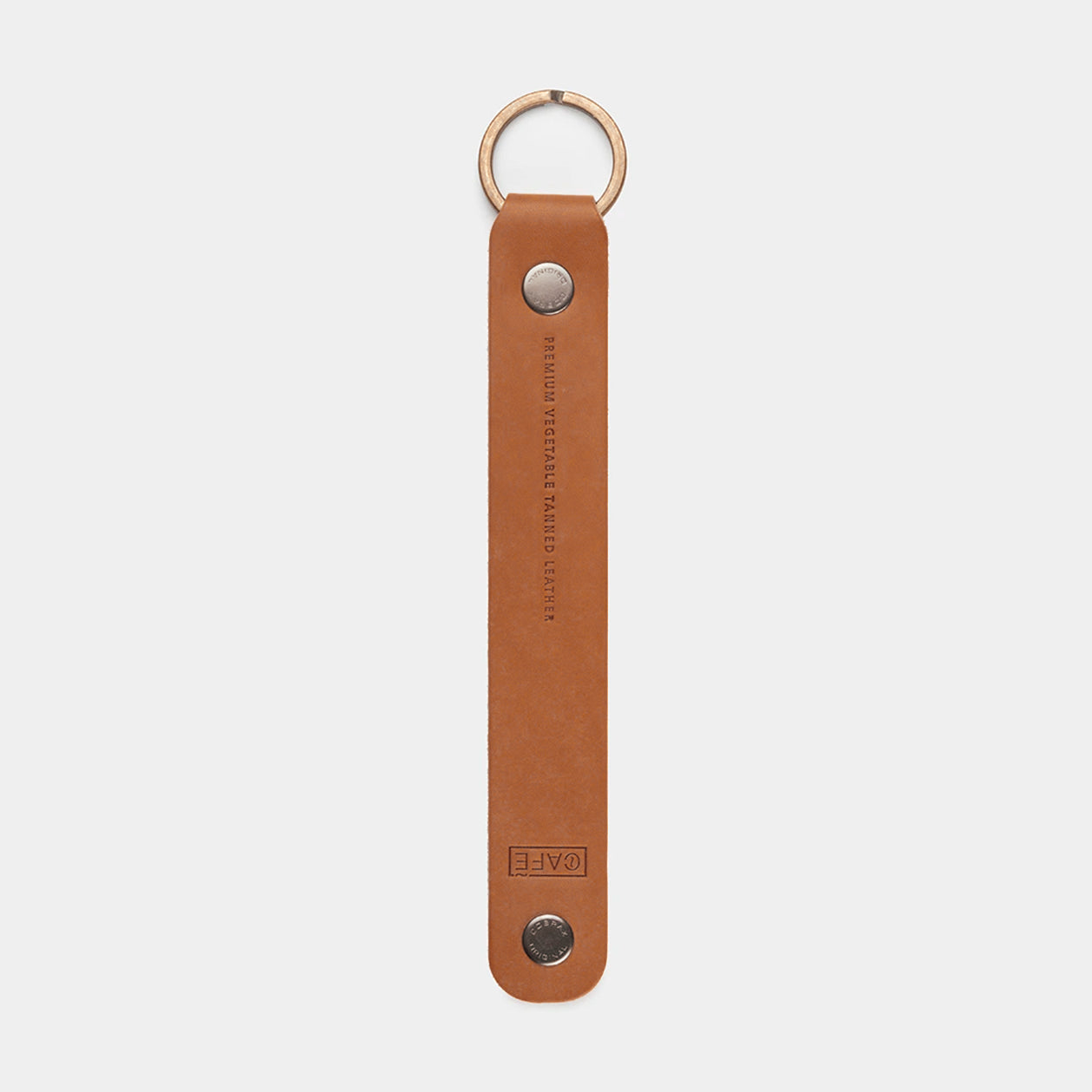 Leather Keychain - Roasted