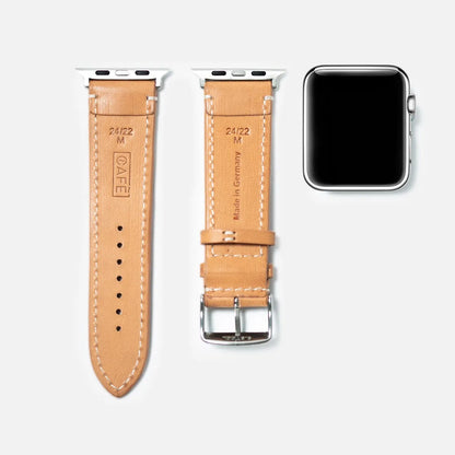 Leather iWatch Strap in Natural