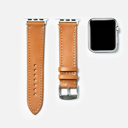 Leather iWatch Strap in Roasted