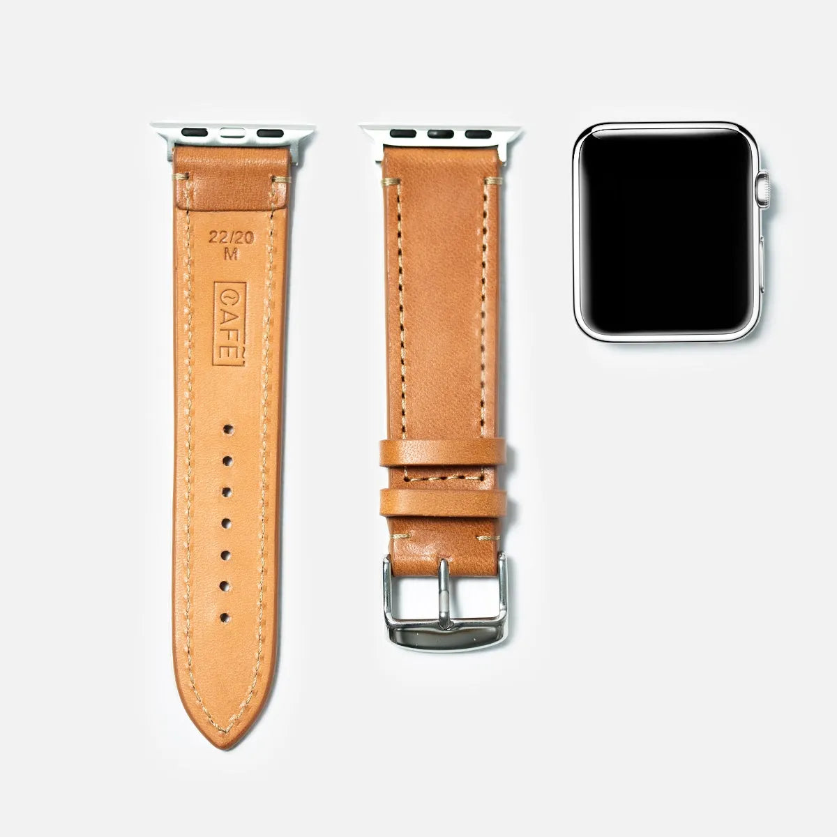 Leather iWatch Strap in Roasted