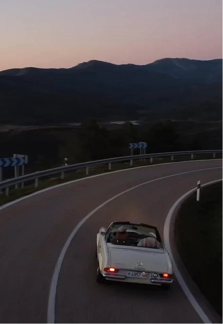 mercedes road