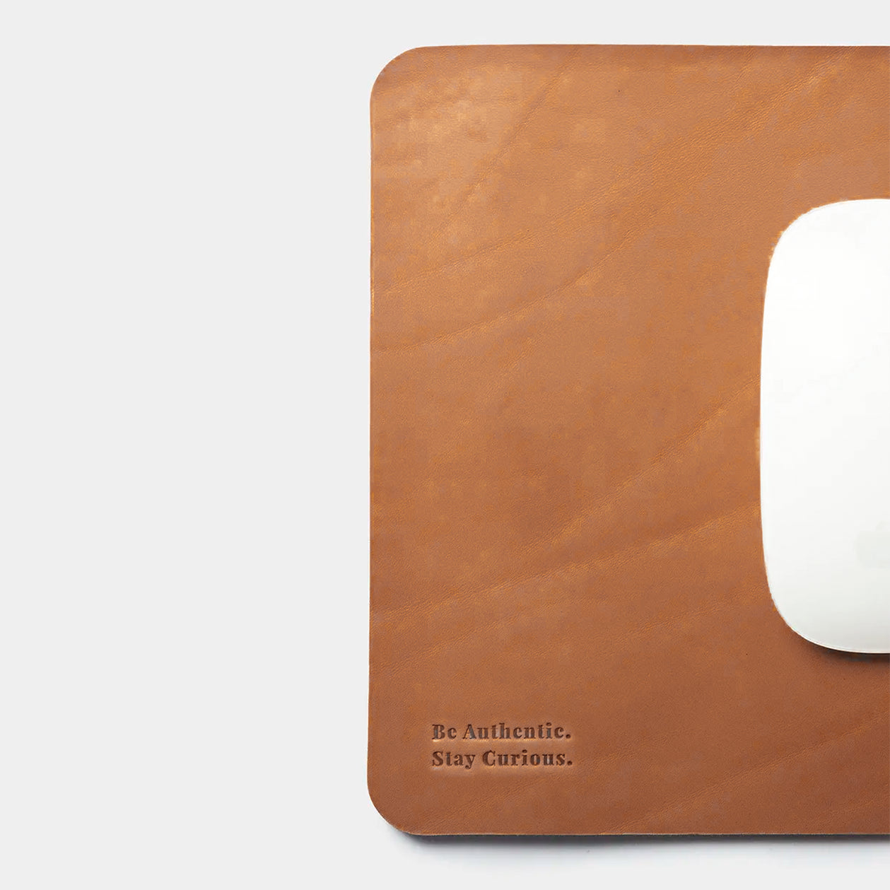 Leather Mouse Pad - Roasted