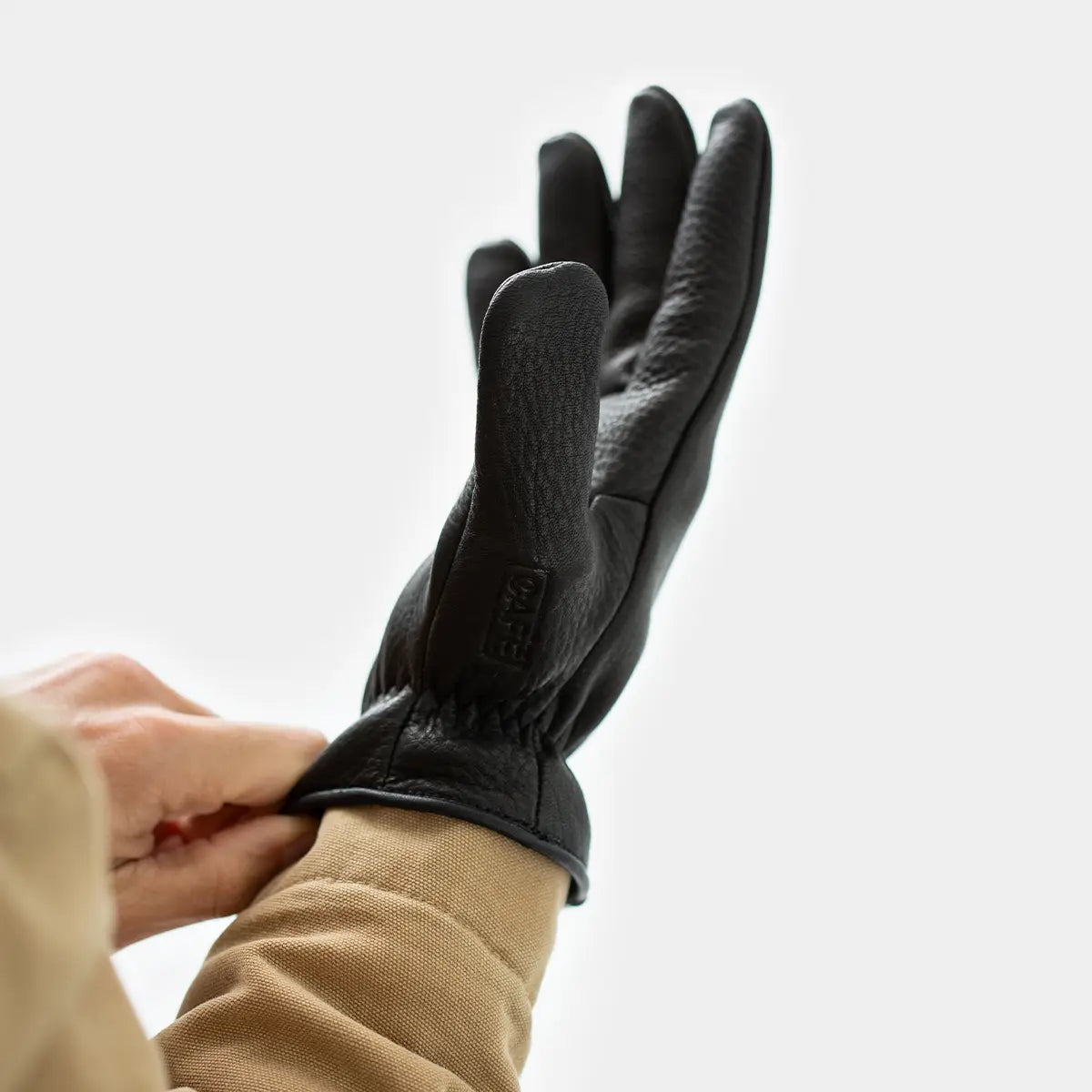 Original Deerskin Gloves in Black