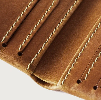 Slim Leather Wallet Costa Rica - Roasted