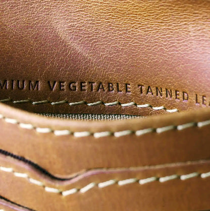 Slim Leather Wallet Costa Rica - Roasted