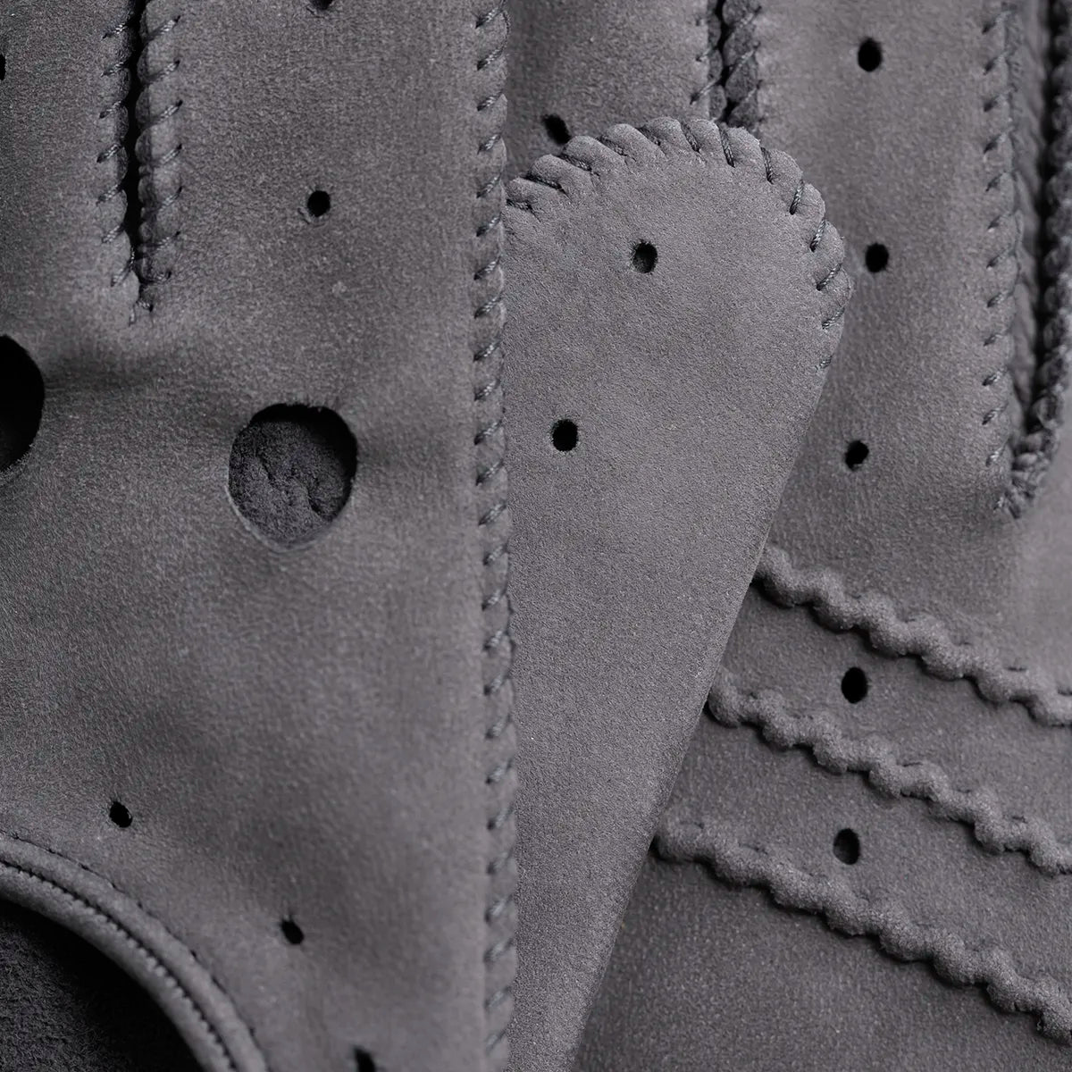 Driving Gloves in Suede Grey