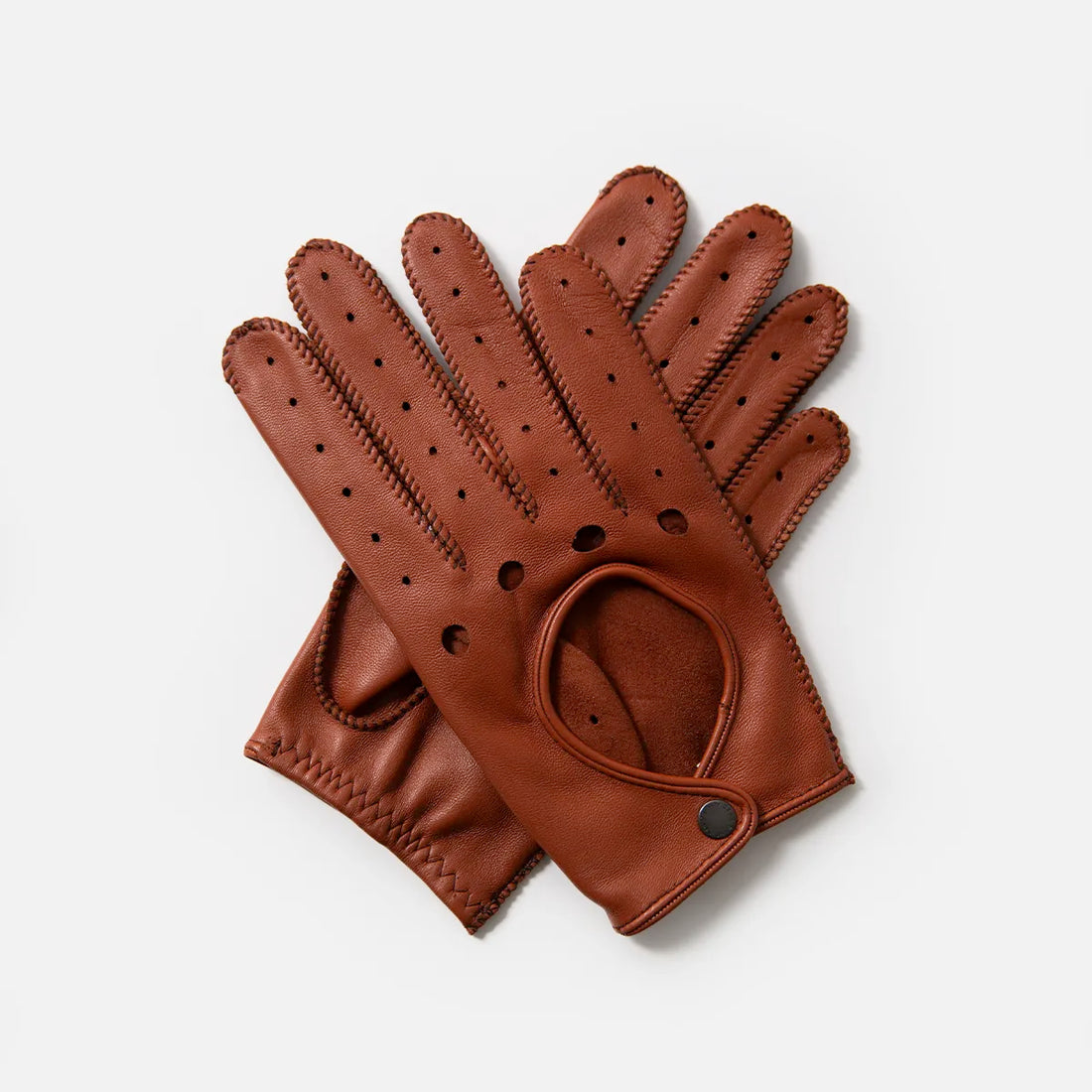 The Targa Driving Gloves in Roasted