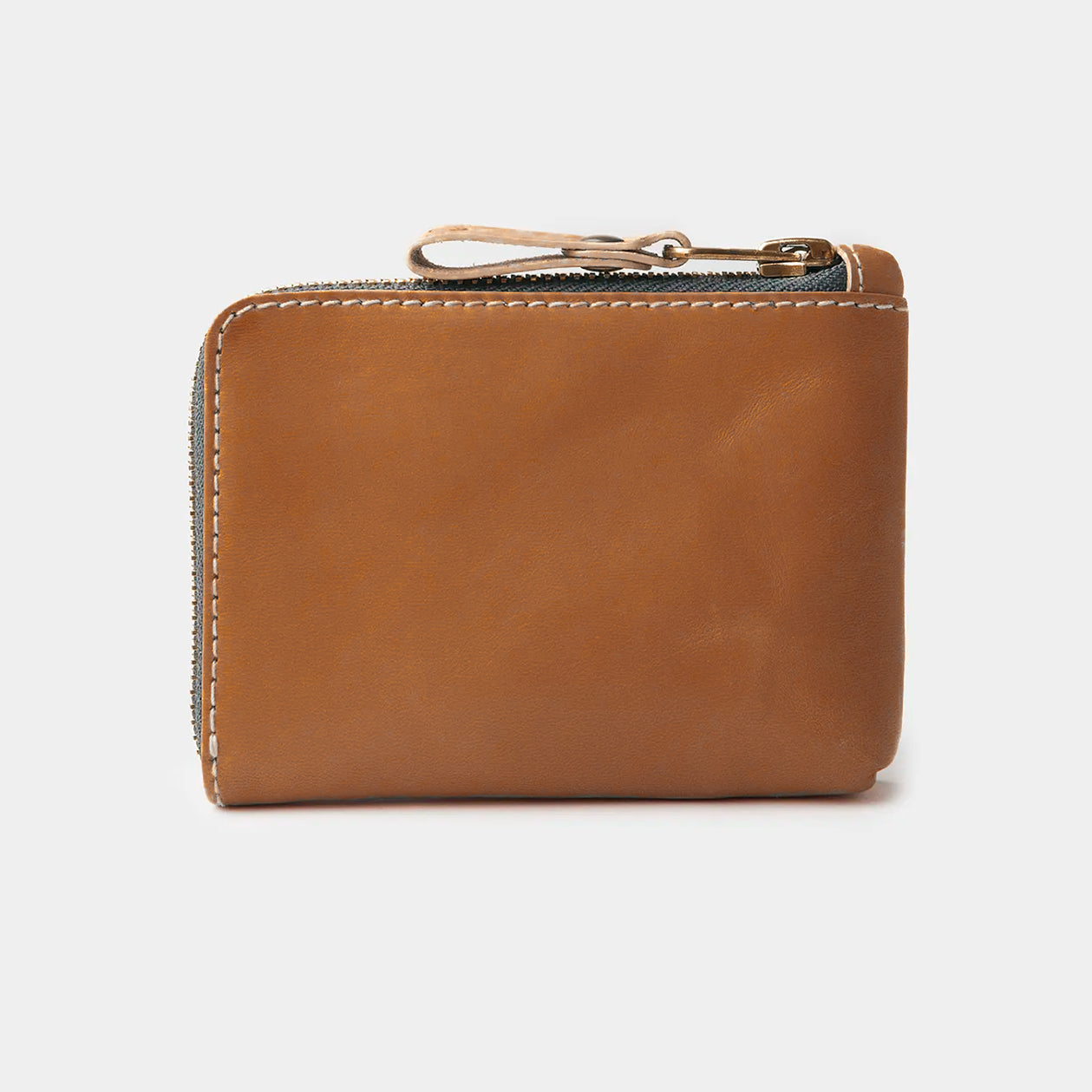 Osaka Leather Zip Wallet Roasted