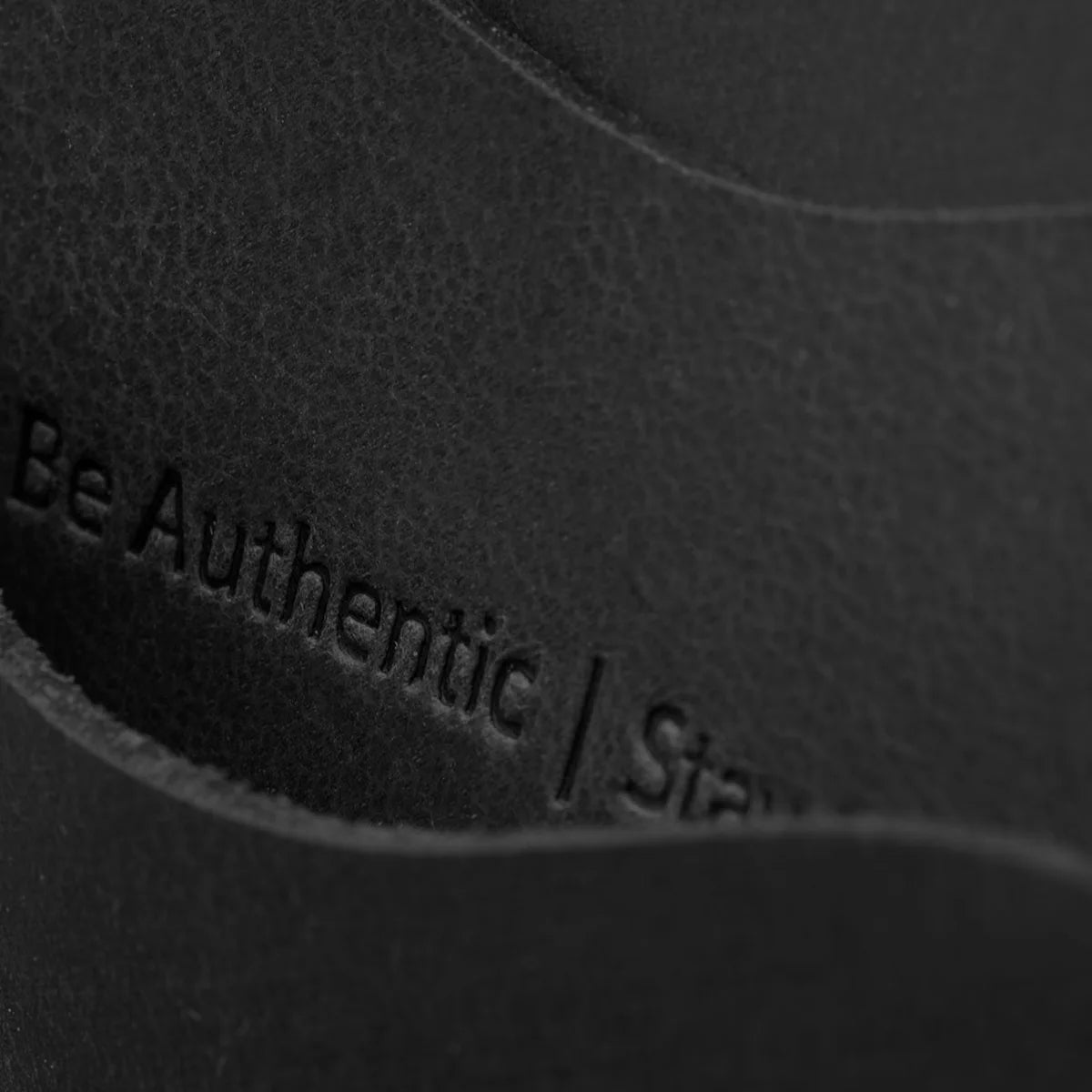 Leather Card Holder Panama+ - Black