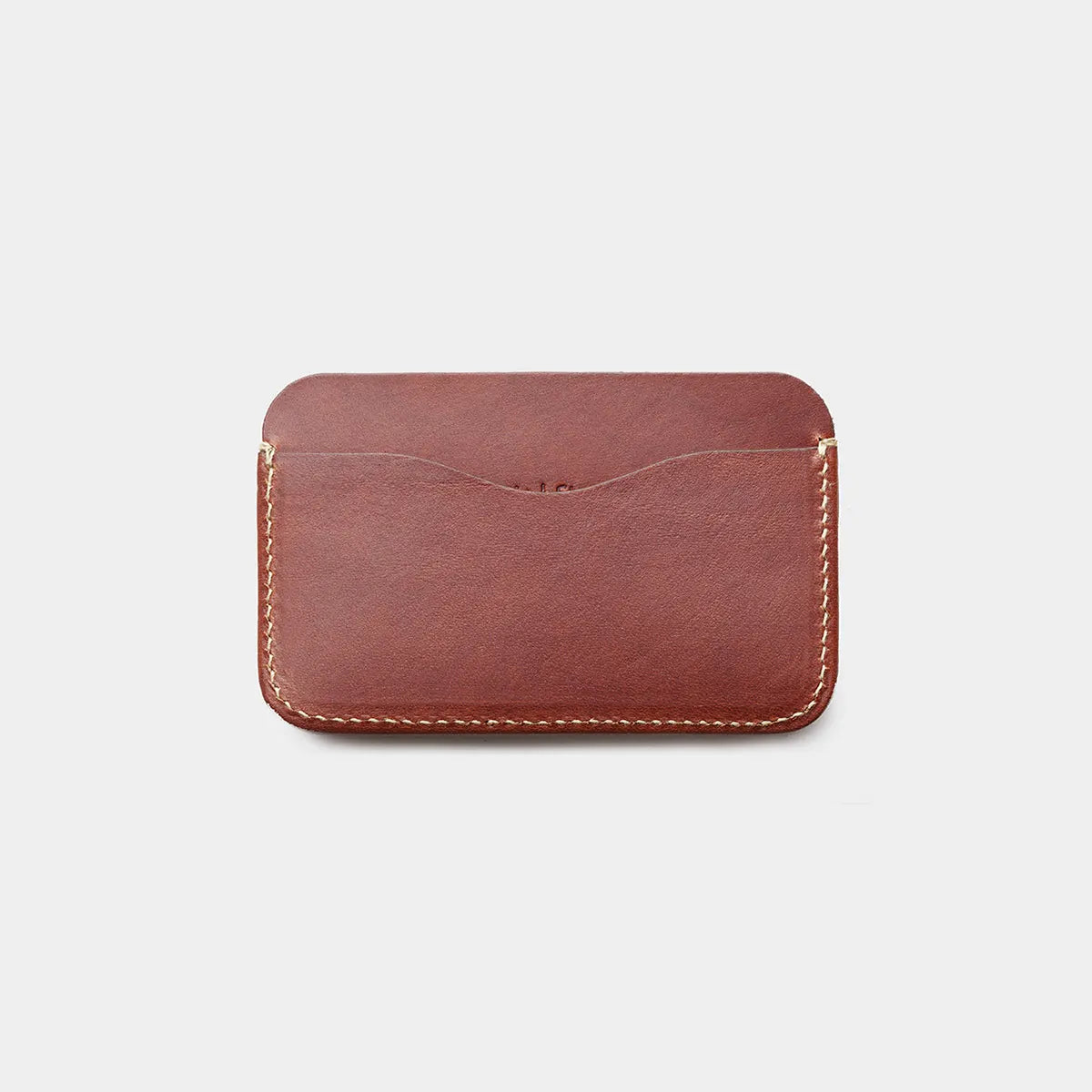 Leather Card holder Panama - Roasted