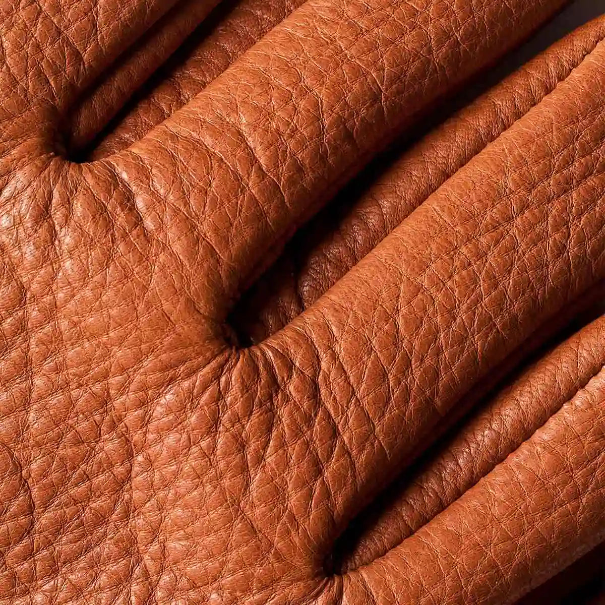 deerskin gloves brown