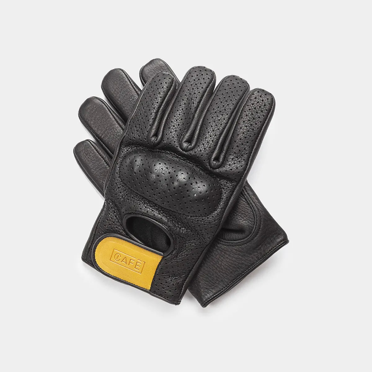 The Dirt Gloves Carbon/Kevlar in Black Café Leather