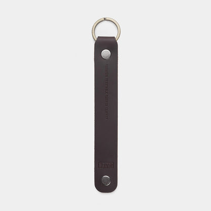 Leather Keychain - Black Coffee – Café Leather Leather Keychain - Black Coffee – Café Leather