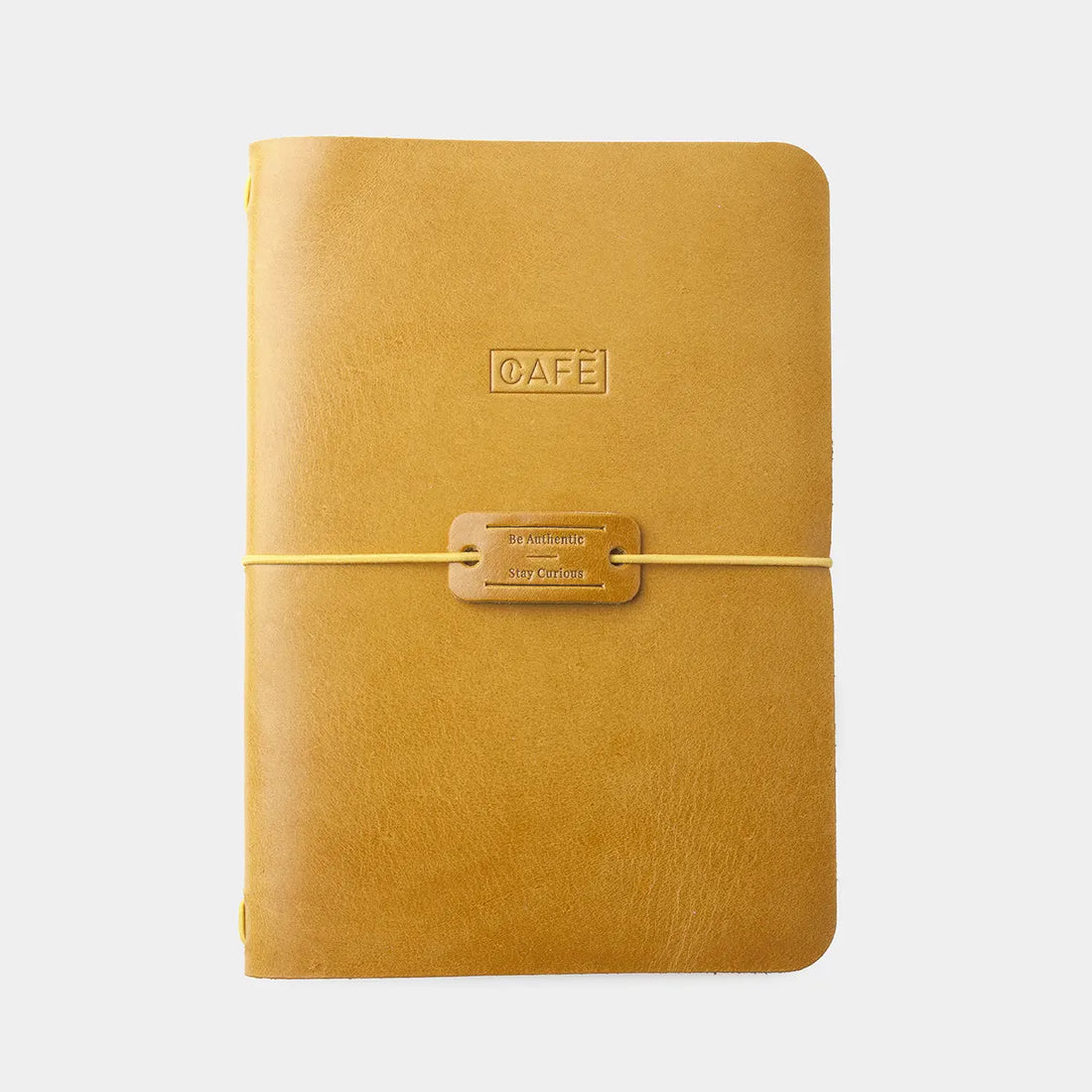 travel notebook yellow