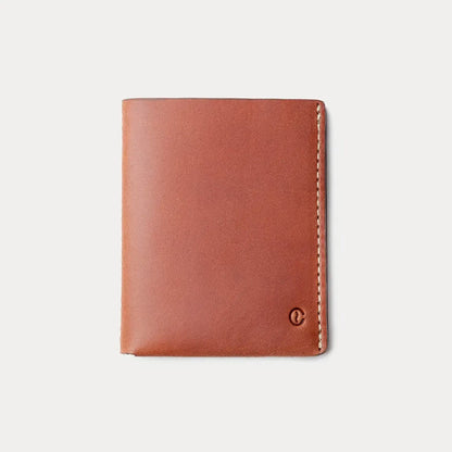 Ultra Slim Leather Wallet Jamaica - Roasted