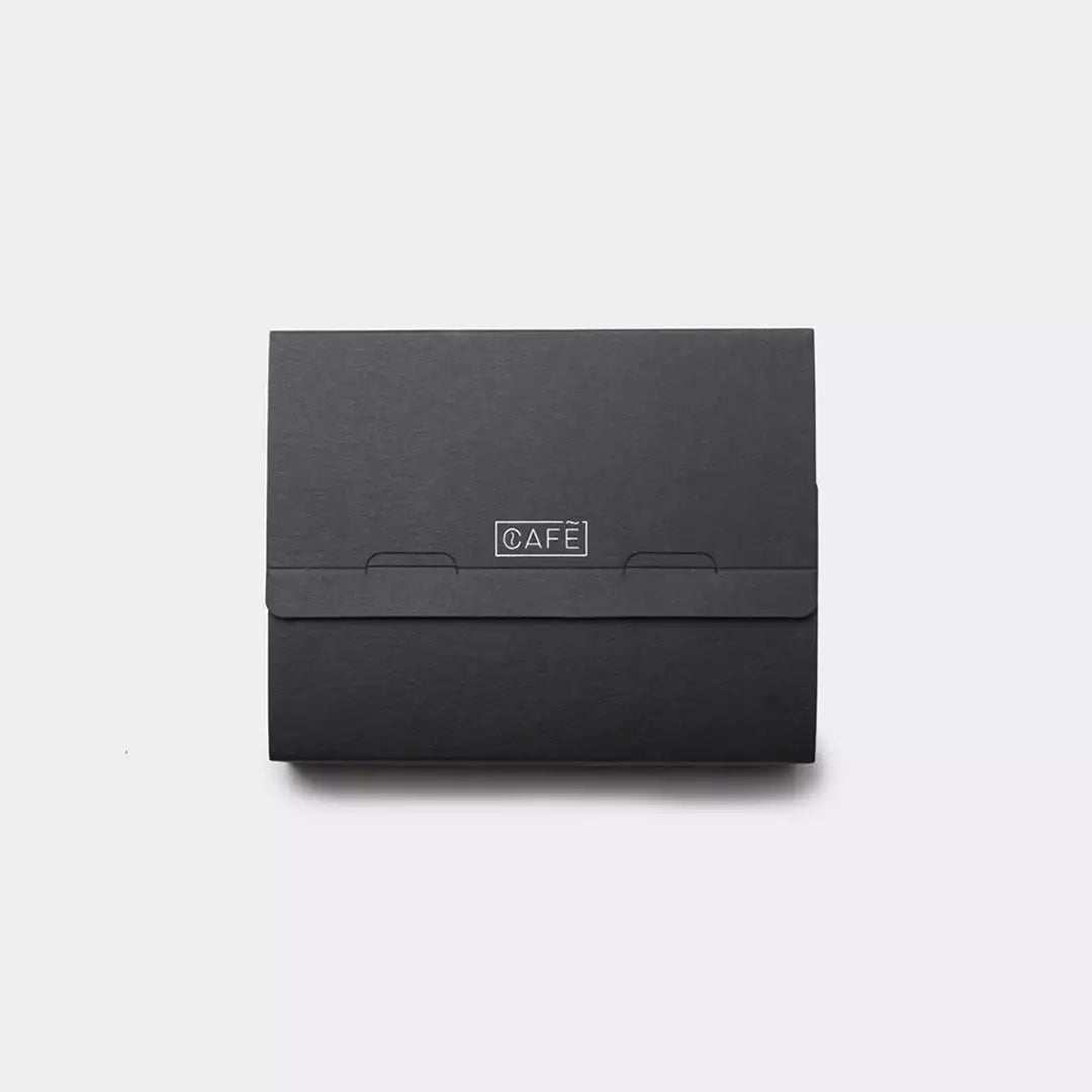 Leather Zip Wallet - Black