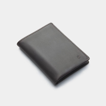 Slim Leather Wallet Costa Rica - Black Coffee