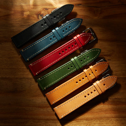 Leather iWatch Strap in Forest