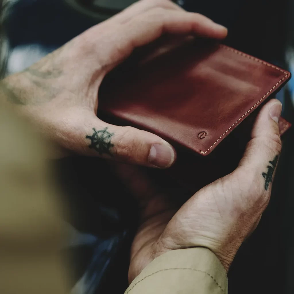 Leather Billfold Wallet Agaete – Roasted