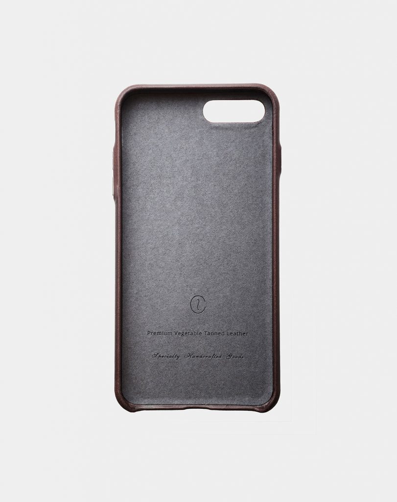 iPhone 7 / 8 Plus Leather Case – Black Coffee