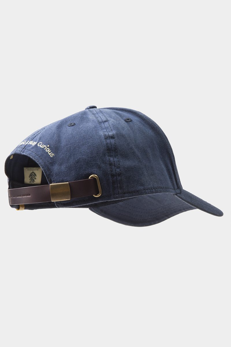 leather cap yellow back