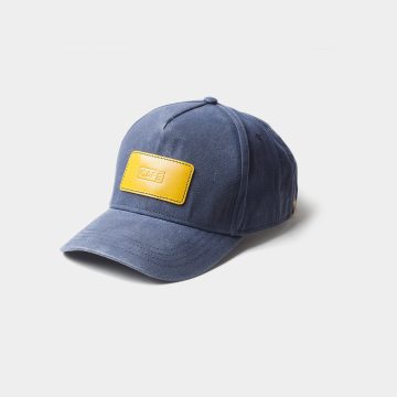 leather cap yellow side