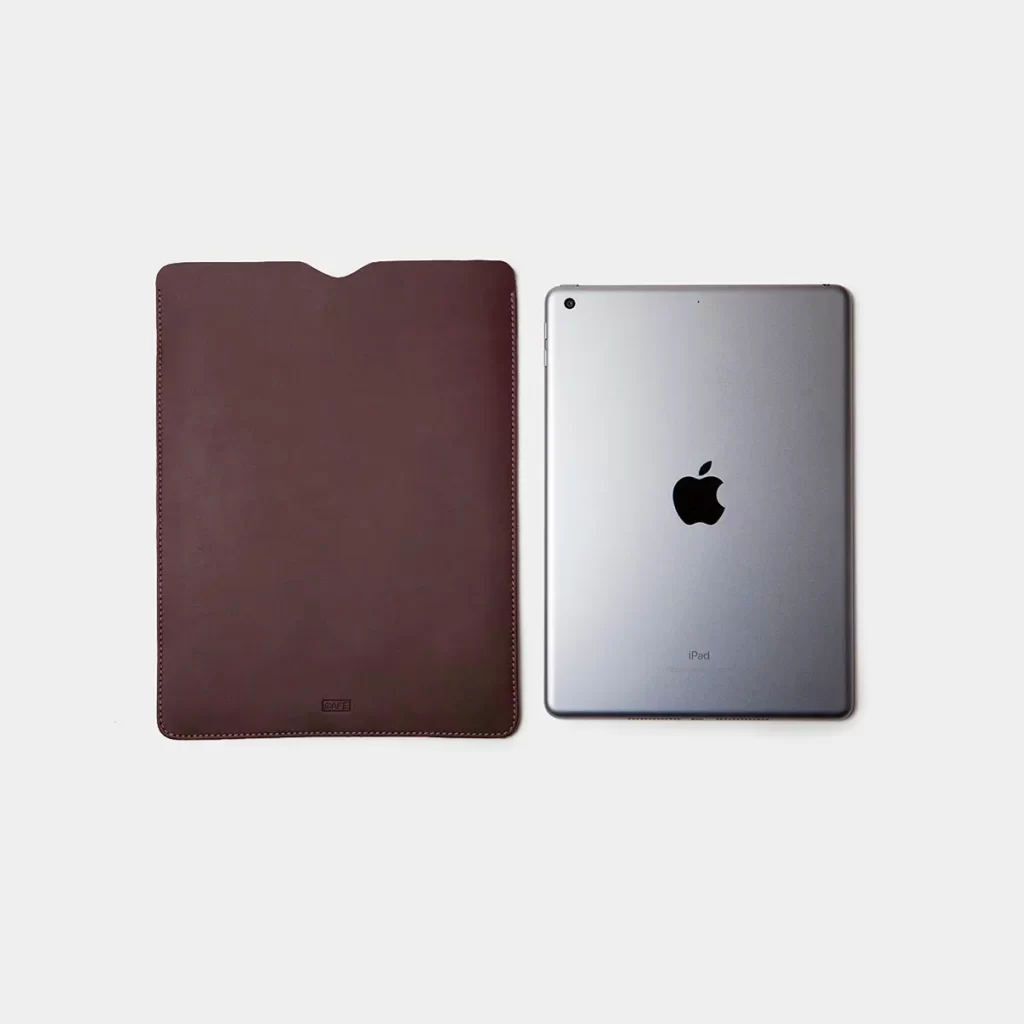 The Guatemala Leather iPad Case  – Black Coffee